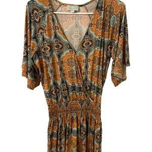 Veronica M sz Sm printed dress